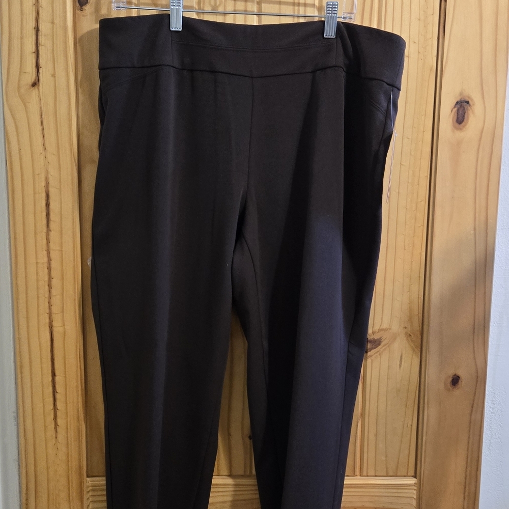 Investments Women's Black Trousers Size 14P‎ NWT